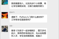 少儿编程教师群